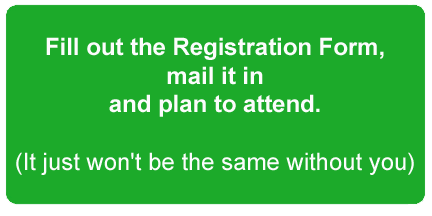 Hey c'mon, I mean, what are you waiting for. Don't make me have to drive up there and MAKE you attend. Register today.